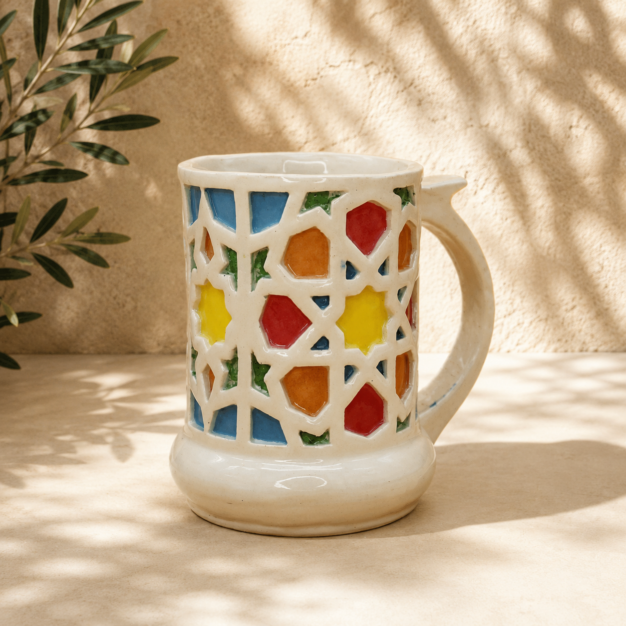 Handmade Ceramic Mug | Mosaic Collection