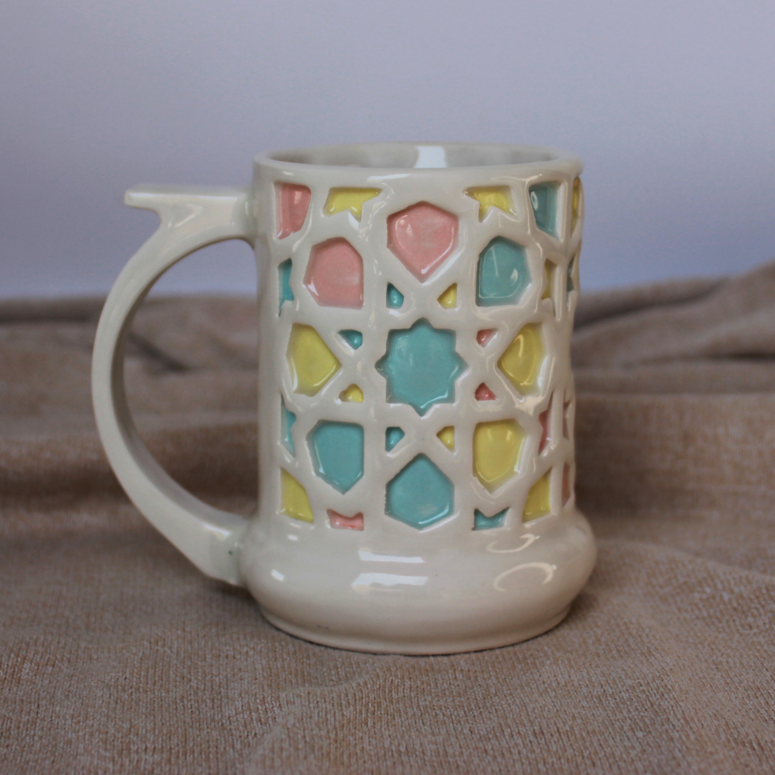 Handmade Ceramic Mug | Mosaic Collection