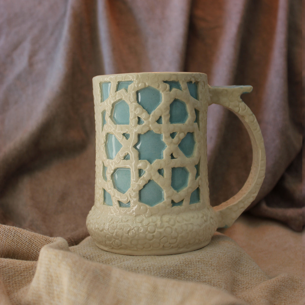 Mug Zellige - Ocean Foam Mug