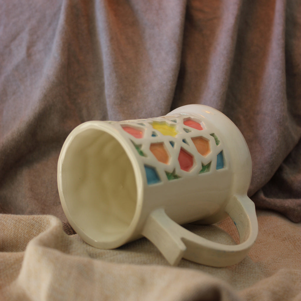 Mug Zellige - Sun Mosaic Mug