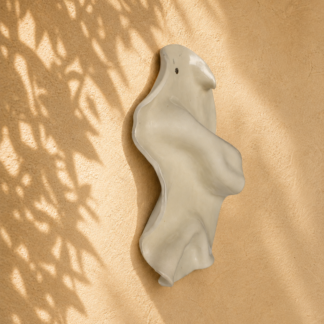Handmade Organic Ceramic Wall Sculpture